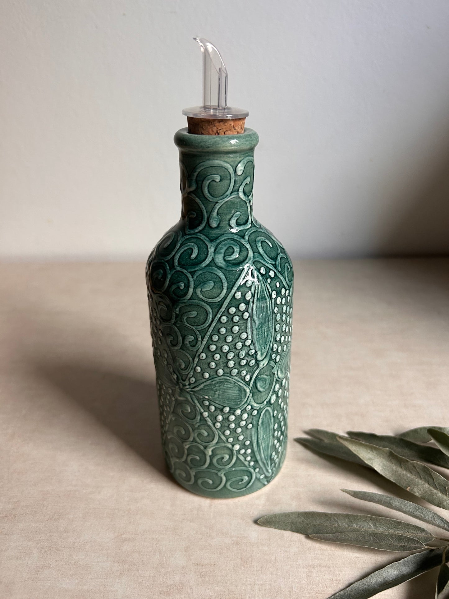 Butelka na oliwę ocet TURQUESA